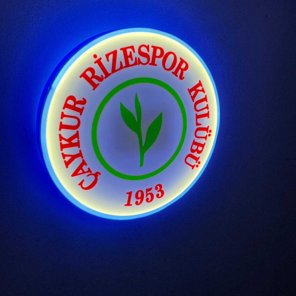 Çaykur Rizespor LED-Leuchtschild – echtes Stadion-Feeling für Zuhause