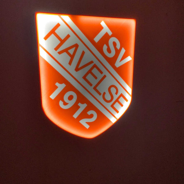 TSV Havelse LED-Leuchtschild – echtes Stadion-Feeling für Zuhause