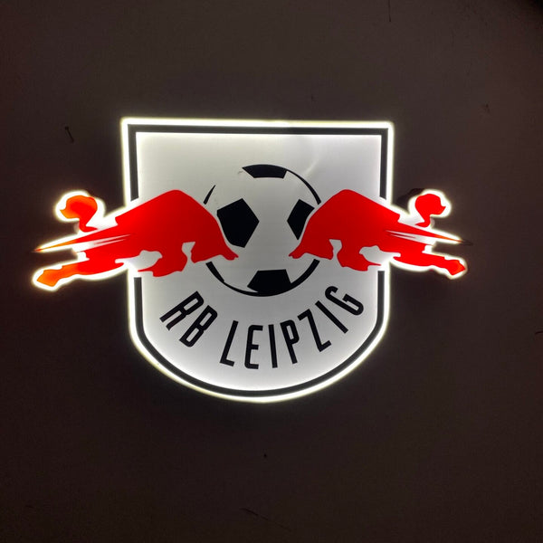 RB Leipzig LED-Leuchtschild – echtes Stadion-Feeling für Zuhause