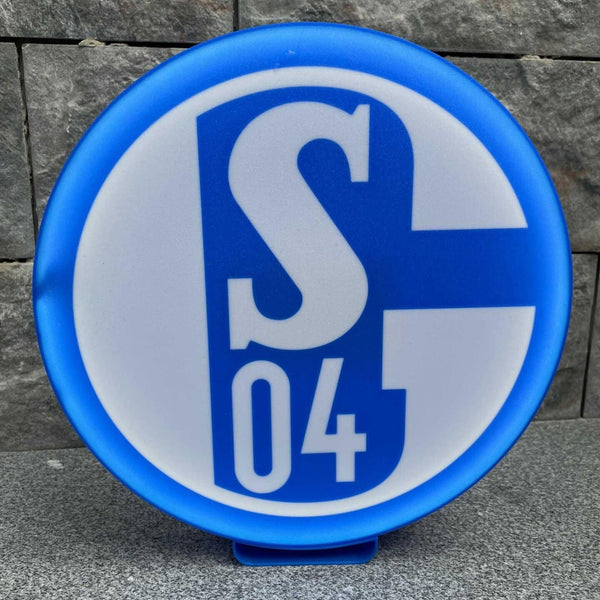 Schalke 04 LED-Leuchtschild – echtes Stadion-Feeling für Zuhause