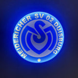 MSV Duisburg LED-Leuchtschild – echtes Stadion-Feeling für Zuhause