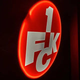 1 FC Kaiserslautern Lampe LED-Leuchtschild – echtes Stadion-Feeling für Zuhause