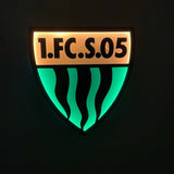 1 FC Schweinfurt 05 LED-Leuchtschild – echtes Stadion-Feeling für Zuhause