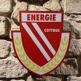Energie Cottbus LED-Leuchtschild – echtes Stadion-Feeling für Zuhause