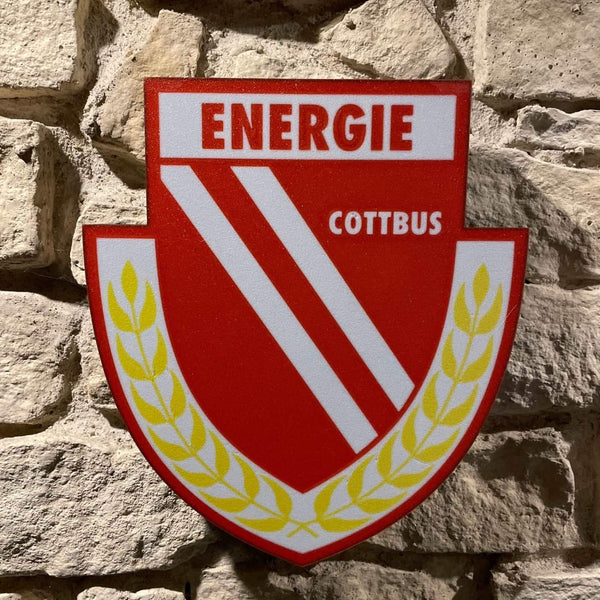 Energie Cottbus LED-Leuchtschild – echtes Stadion-Feeling für Zuhause