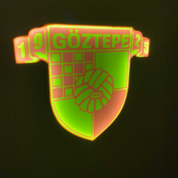 Goztepe SK LED-Leuchtschild – echtes Stadion-Feeling für Zuhause