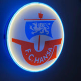 FC Hansa Rostock LED-Leuchtschild – echtes Stadion-Feeling für Zuhause