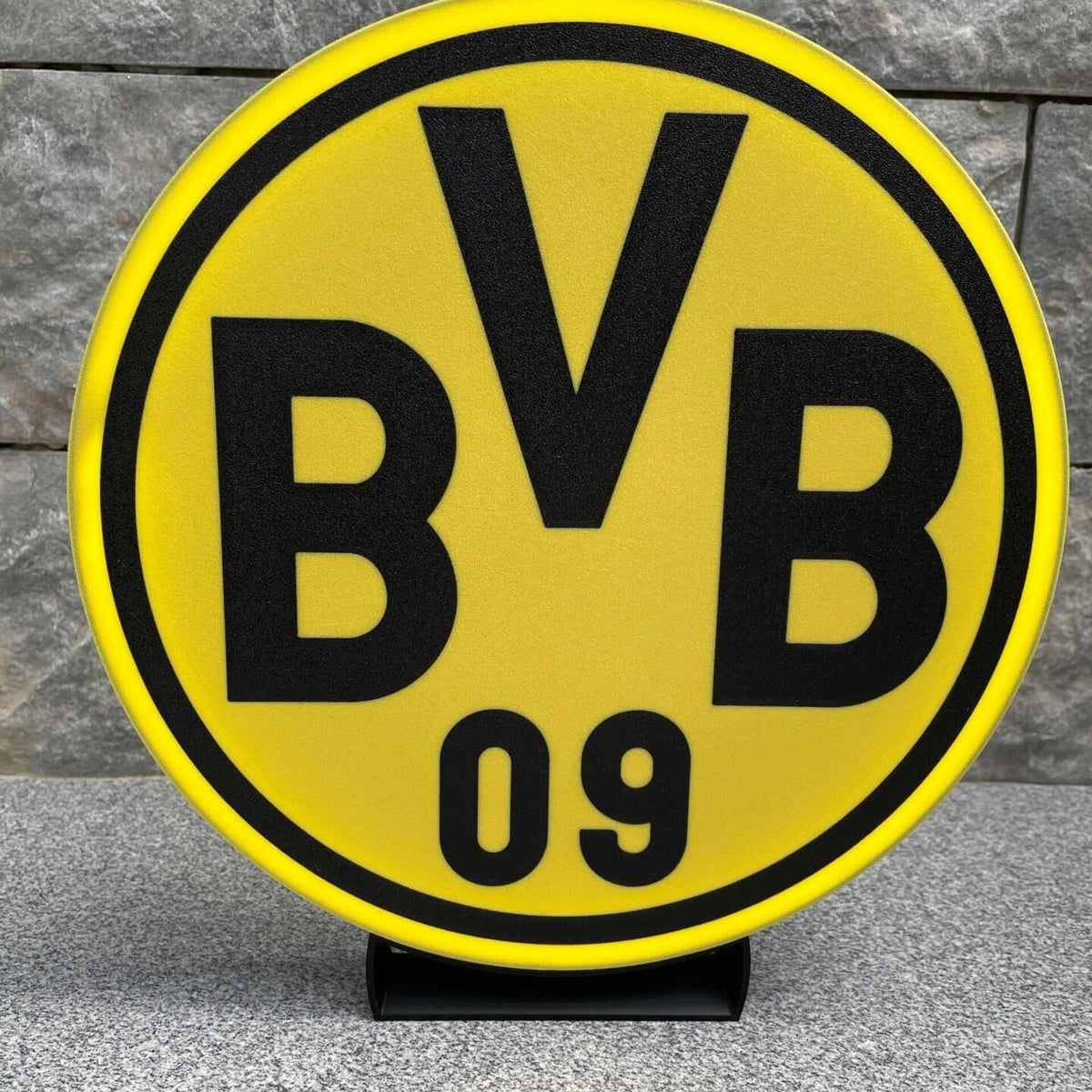 BVB 09 Borussia Dortmund LED-Leuchtschild – echtes Stadion-Feeling für Zuhause