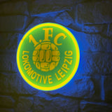 1 FC Lokomotive Leipzig LED-Leuchtschild – echtes Stadion-Feeling für Zuhause