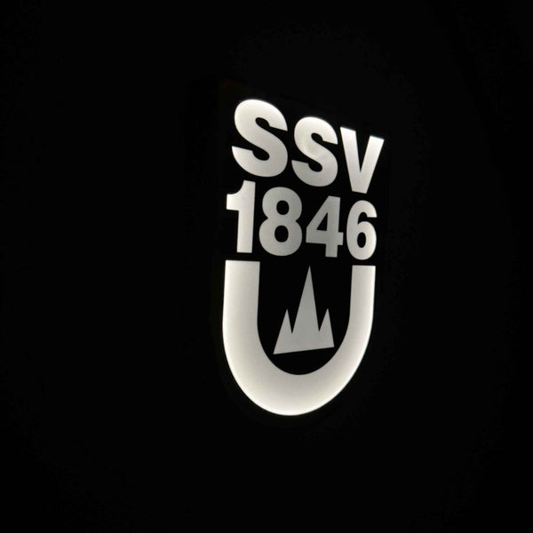 SSV Ulm 1846 LED-Leuchtschild – echtes Stadion-Feeling für Zuhause