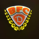 Berliner FC Dynamo LED-Leuchtschild – echtes Stadion-Feeling für Zuhause