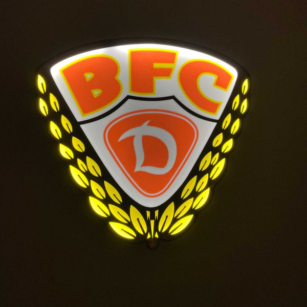 Berliner FC Dynamo LED-Leuchtschild – echtes Stadion-Feeling für Zuhause