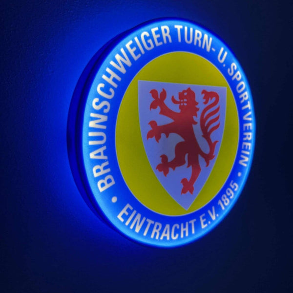 Eintracht Braunschweig LED-Leuchtschild – echtes Stadion-Feeling für Zuhause