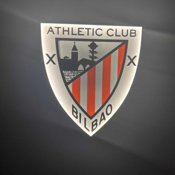 Athletic Club Bilbao LED-Leuchtschild – echtes Stadion-Feeling für Zuhause