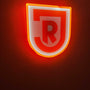 SSV Jahn Regensburg LED-Leuchtschild – echtes Stadion-Feeling für Zuhause