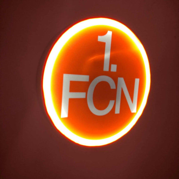1 FC Nurnberg LED-Leuchtschild – echtes Stadion-Feeling für Zuhause