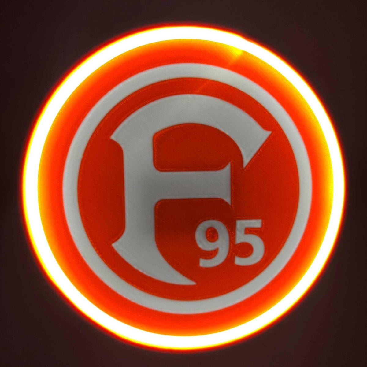 Fortuna Dusseldorf LED-Leuchtschild – echtes Stadion-Feeling für Zuhause