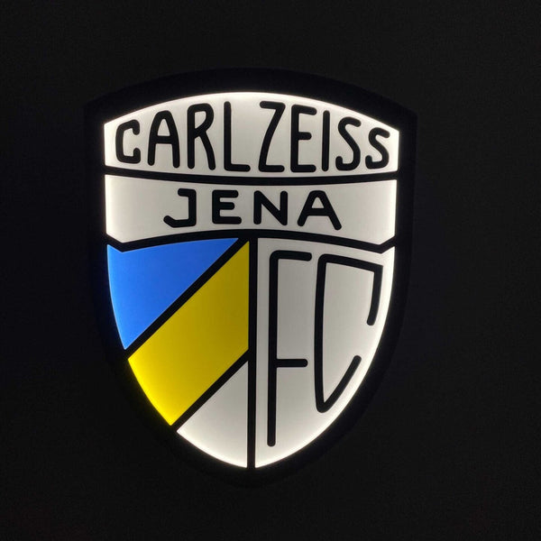 FC Carl Zeiss Jena LED-Leuchtschild – echtes Stadion-Feeling für Zuhause