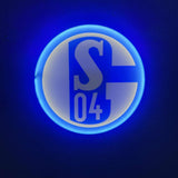 Schalke 04 LED-Leuchtschild – echtes Stadion-Feeling für Zuhause