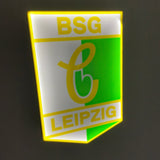 BSG Chemie Leipzig LED-Leuchtschild – echtes Stadion-Feeling für Zuhause