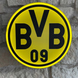 BVB 09 Borussia Dortmund LED-Leuchtschild – echtes Stadion-Feeling für Zuhause