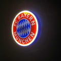 FCB Bayern München LED-Leuchtschild – echtes Stadion-Feeling für Zuhause