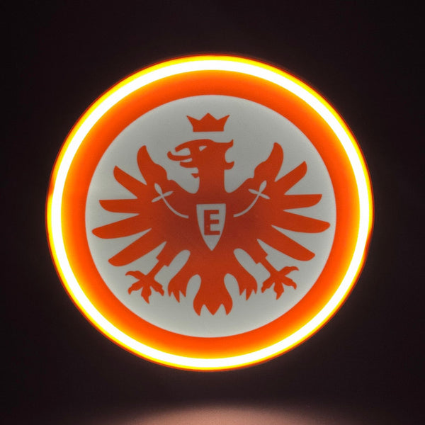 SGE Eintracht Frankfurt LED-Leuchtschild – echtes Stadion-Feeling für Zuhause