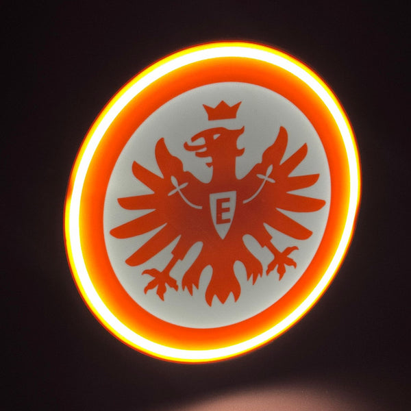 SGE Eintracht Frankfurt LED-Leuchtschild – echtes Stadion-Feeling für Zuhause