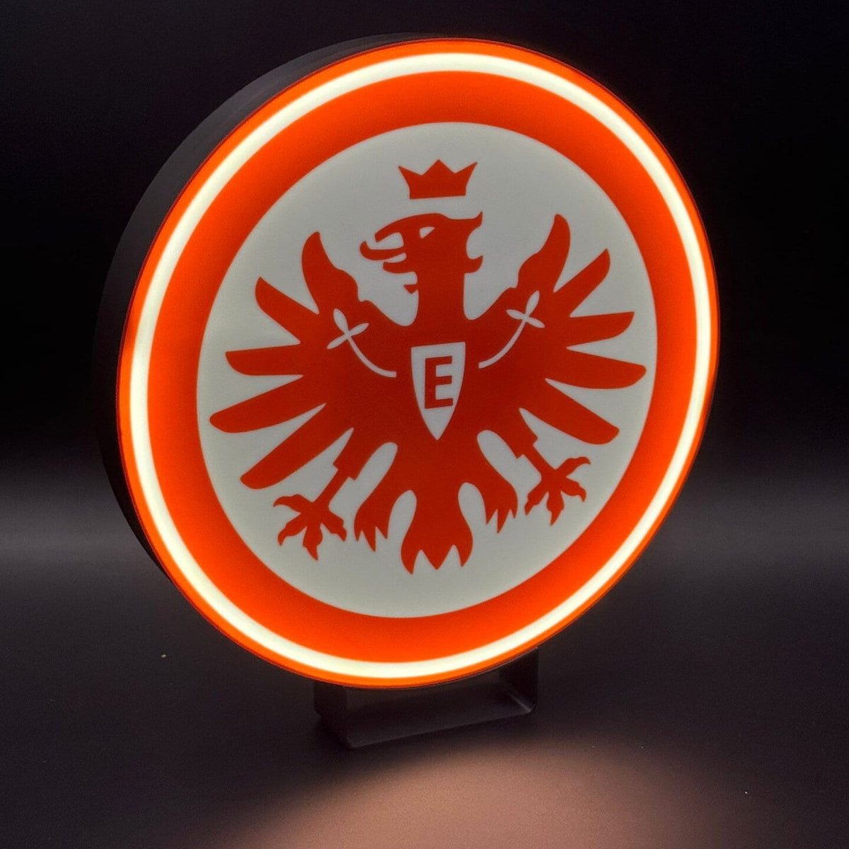 SGE Eintracht Frankfurt LED-Leuchtschild – echtes Stadion-Feeling für Zuhause