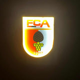 FC Augsburg Erstklassiges LED-Leuchtschild – echtes Stadion-Feeling für Zuhause