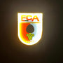 FC Augsburg Erstklassiges LED-Leuchtschild – echtes Stadion-Feeling für Zuhause