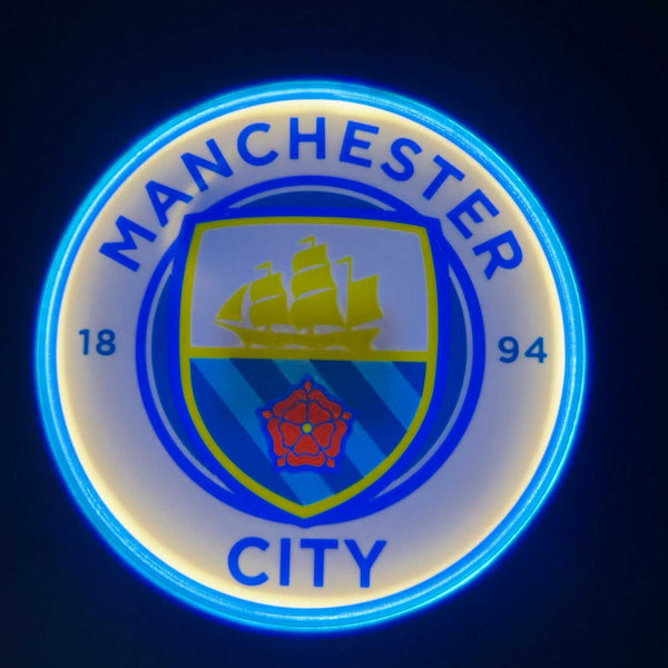 Manchester City LED-Leuchtschild – echtes Stadion-Feeling für Zuhause
