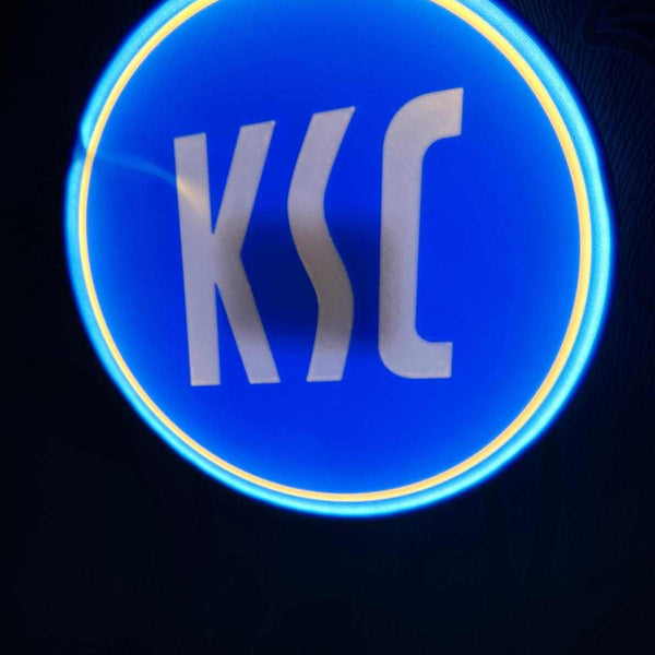 Karlsruher SC LED-Leuchtschild – echtes Stadion-Feeling für Zuhause