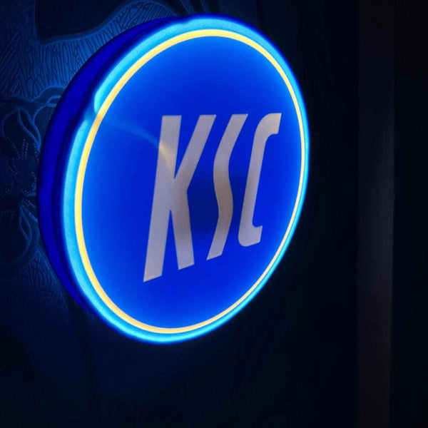 Karlsruher SC LED-Leuchtschild – echtes Stadion-Feeling für Zuhause