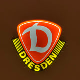 Dynamo Dresden LED-Leuchtschild – echtes Stadion-Feeling für Zuhause