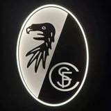 SC Freiburg LED-Leuchtschild – echtes Stadion-Feeling für Zuhause