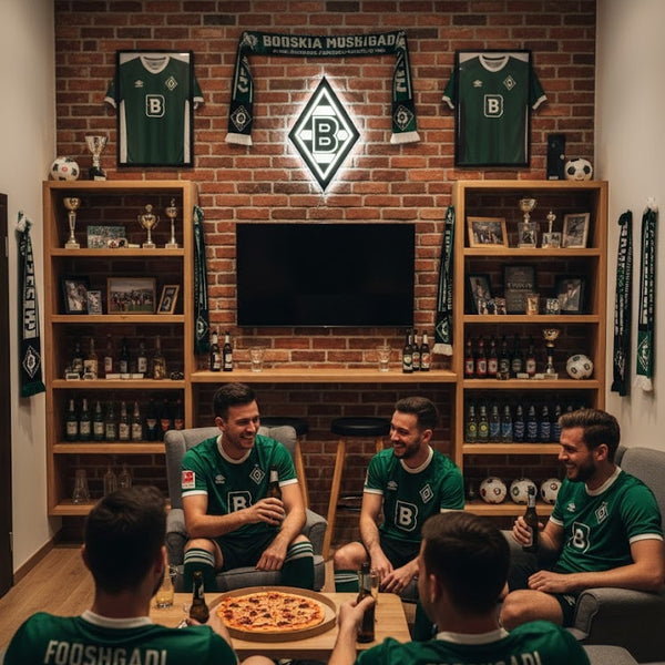 Borussia Monchengladbach LED-Leuchtschild – echtes Stadion-Feeling für Zuhause