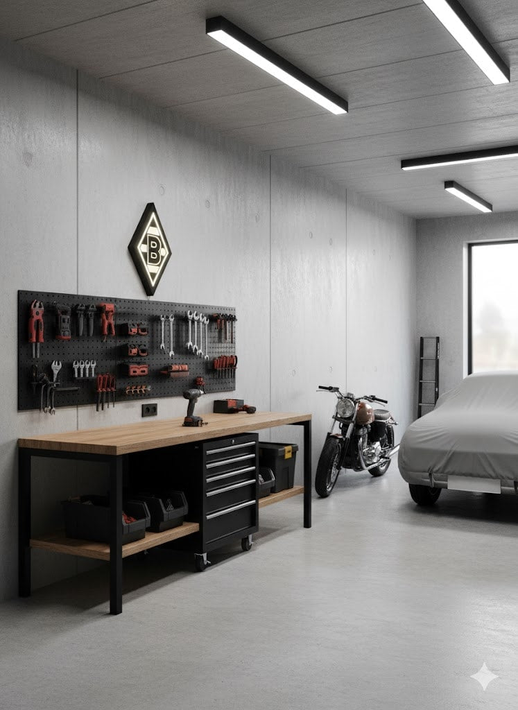 Borussia Monchengladbach LED-Leuchtschild – echtes Stadion-Feeling für Zuhause