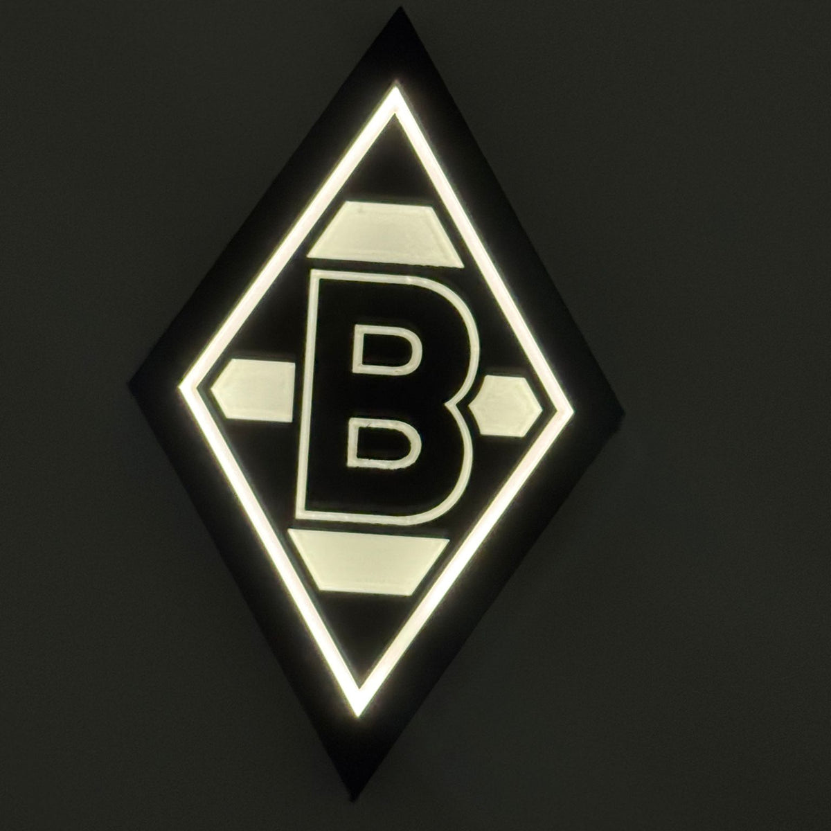 Borussia Monchengladbach LED-Leuchtschild – echtes Stadion-Feeling für Zuhause