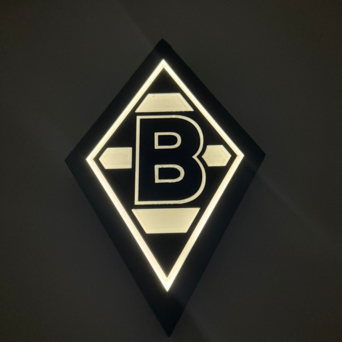 Borussia Monchengladbach LED-Leuchtschild – echtes Stadion-Feeling für Zuhause