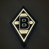 Borussia Monchengladbach LED-Leuchtschild – echtes Stadion-Feeling für Zuhause