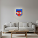 1 FC Heidenheim LED-Leuchtschild – echtes Stadion-Feeling für Zuhause