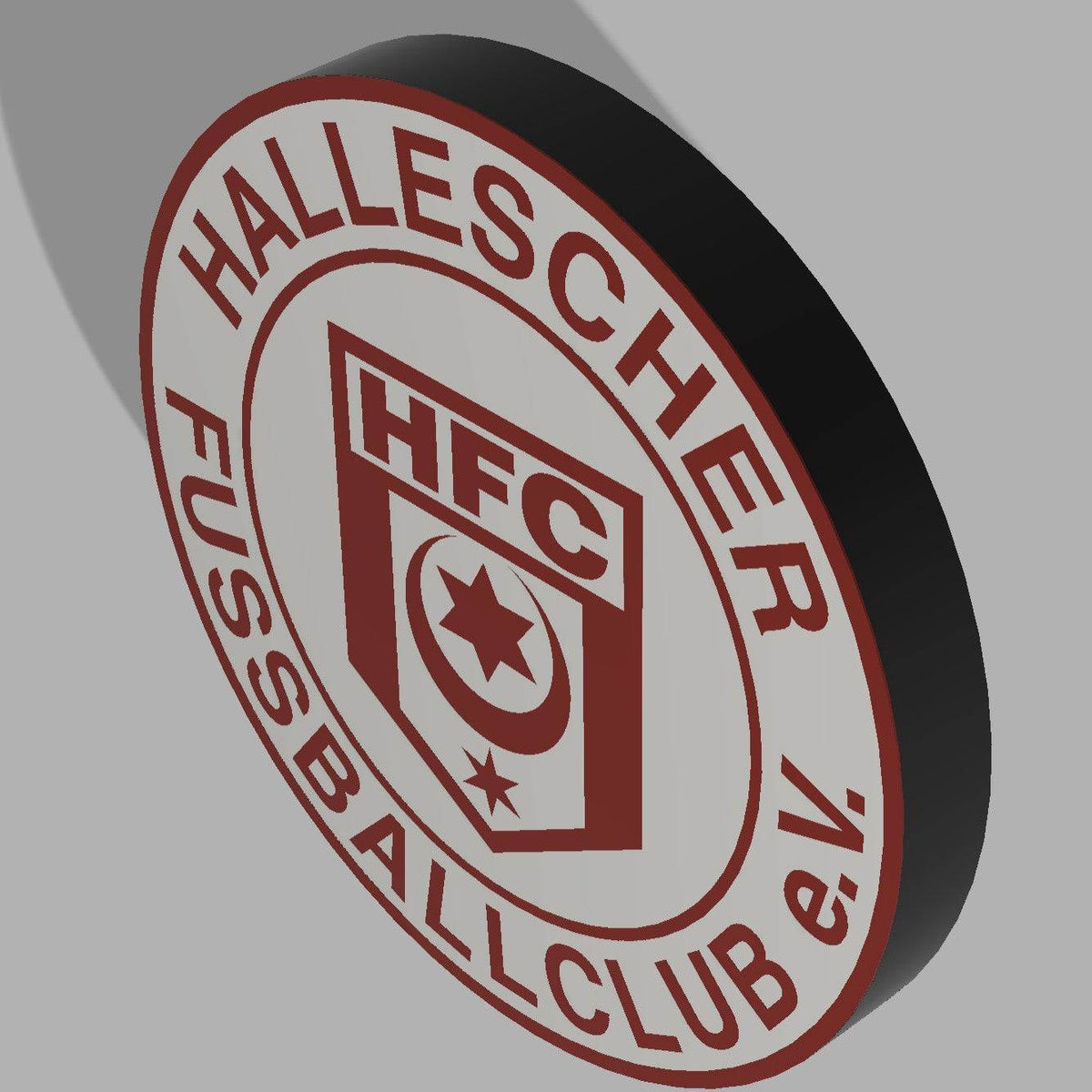 Hallescher FC LED-Leuchtschild – echtes Stadion-Feeling für Zuhause