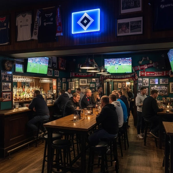 Hamburger SV LED-Leuchtschild – echtes Stadion-Feeling für Zuhause