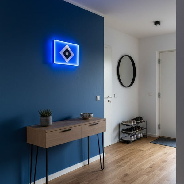 Hamburger SV LED-Leuchtschild – echtes Stadion-Feeling für Zuhause