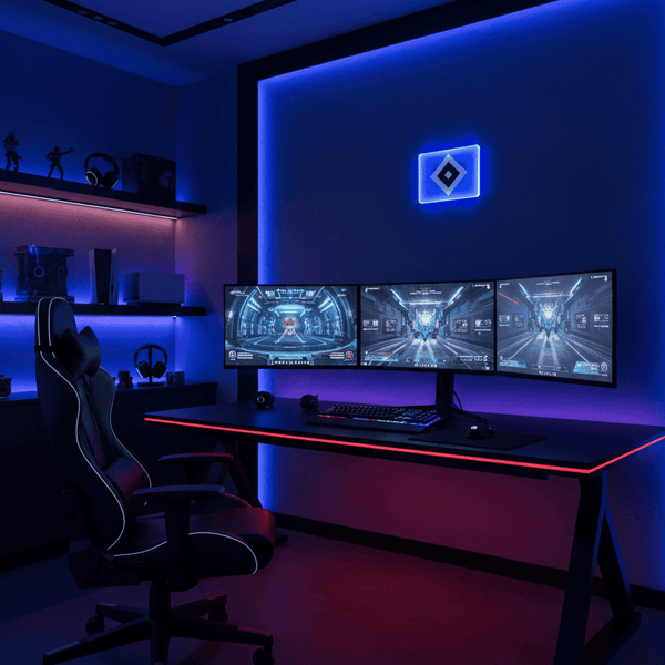 Hamburger SV LED-Leuchtschild – echtes Stadion-Feeling für Zuhause