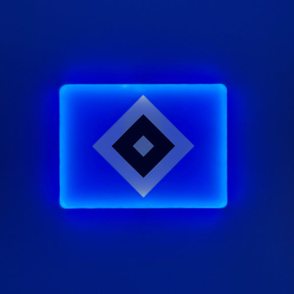 Hamburger SV LED-Leuchtschild – echtes Stadion-Feeling für Zuhause