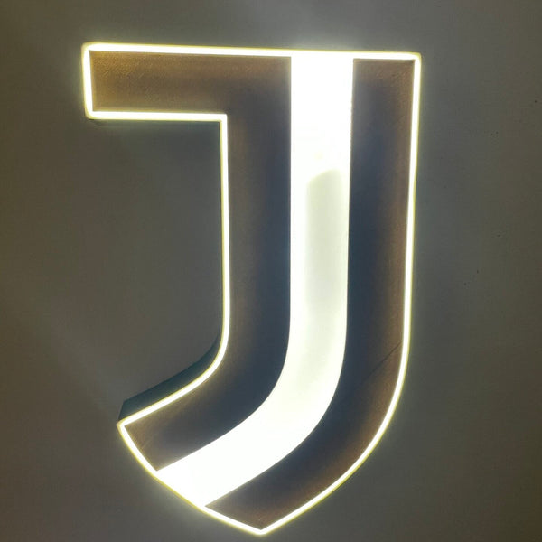 Juventus FC LED-Leuchtschild – echtes Stadion-Feeling für Zuhause
