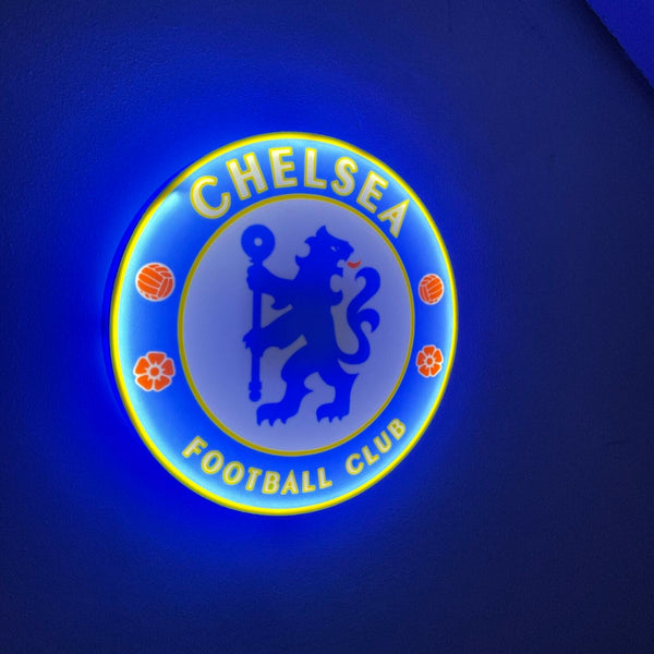 Chelsea FC LED-Leuchtschild – echtes Stadion-Feeling für Zuhause