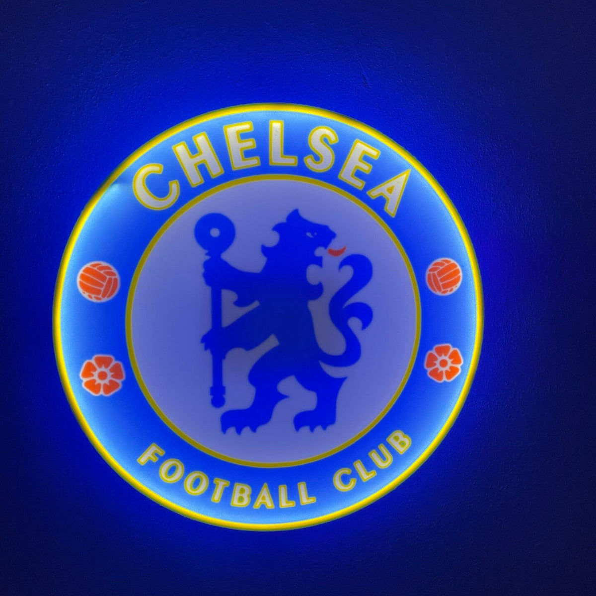 Chelsea FC LED-Leuchtschild – echtes Stadion-Feeling für Zuhause